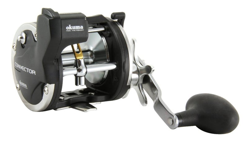 Okuma CV-15D Convector Line Counter Reel, 2BB + 1RB, 5.1:1 Ratio, Alum Spool, Braid 30/630